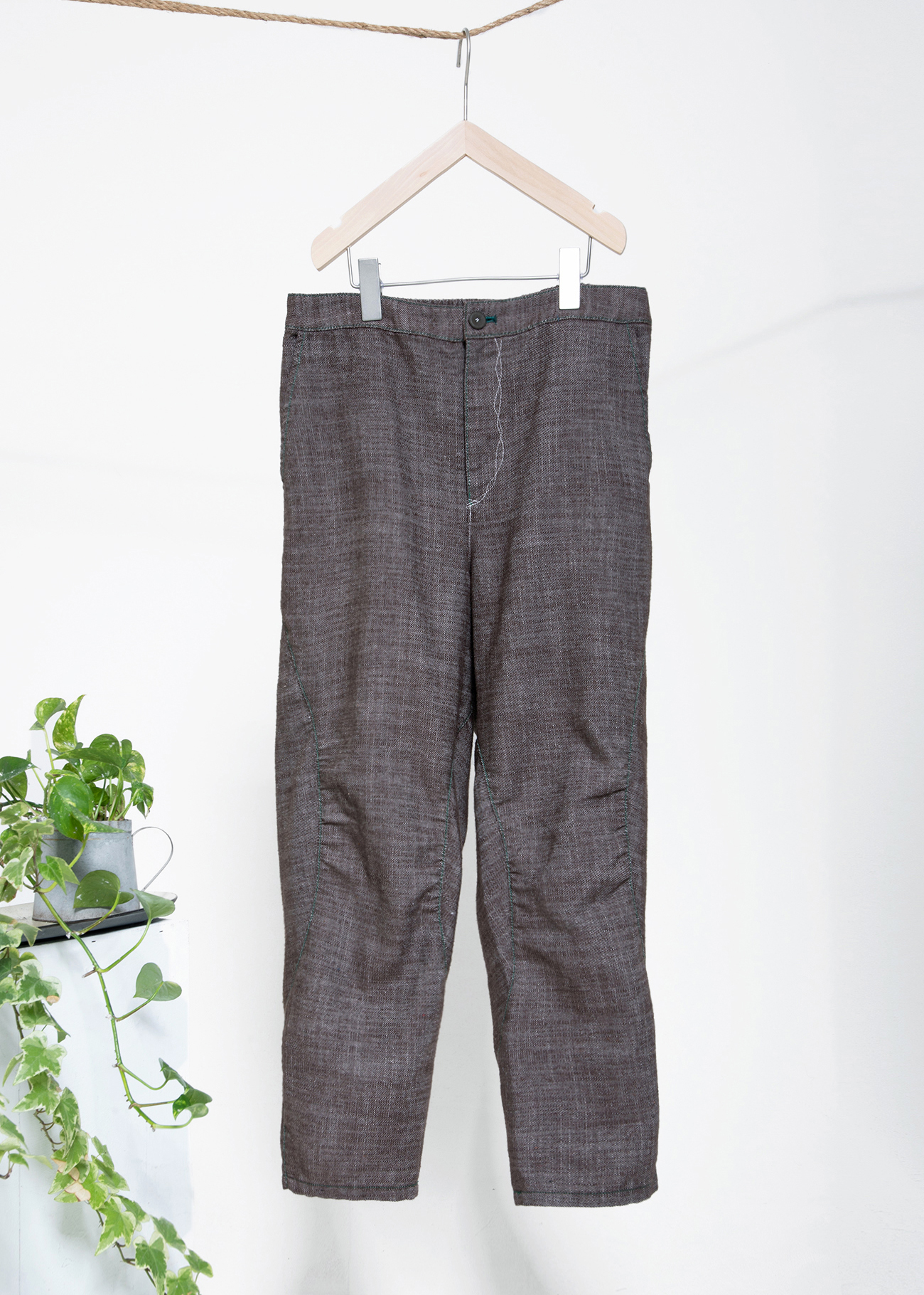 Side Gathered Trousers