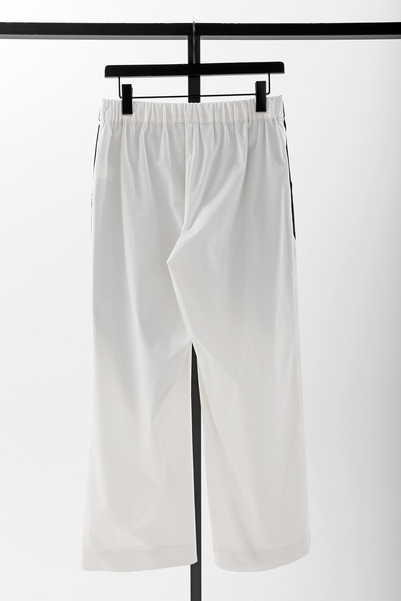 Spliced Wide-Leg Pants