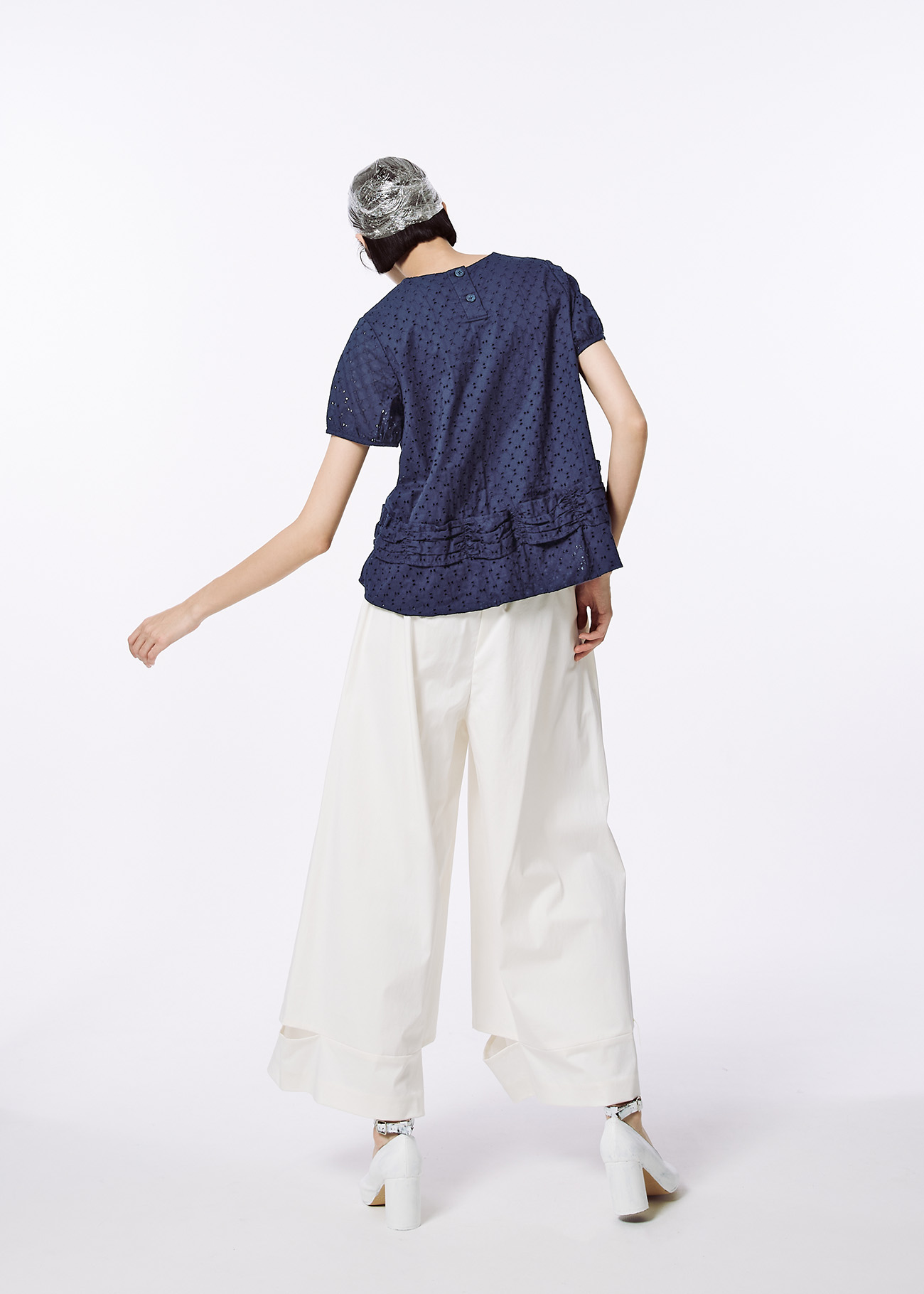 Side Cut Out Trousers