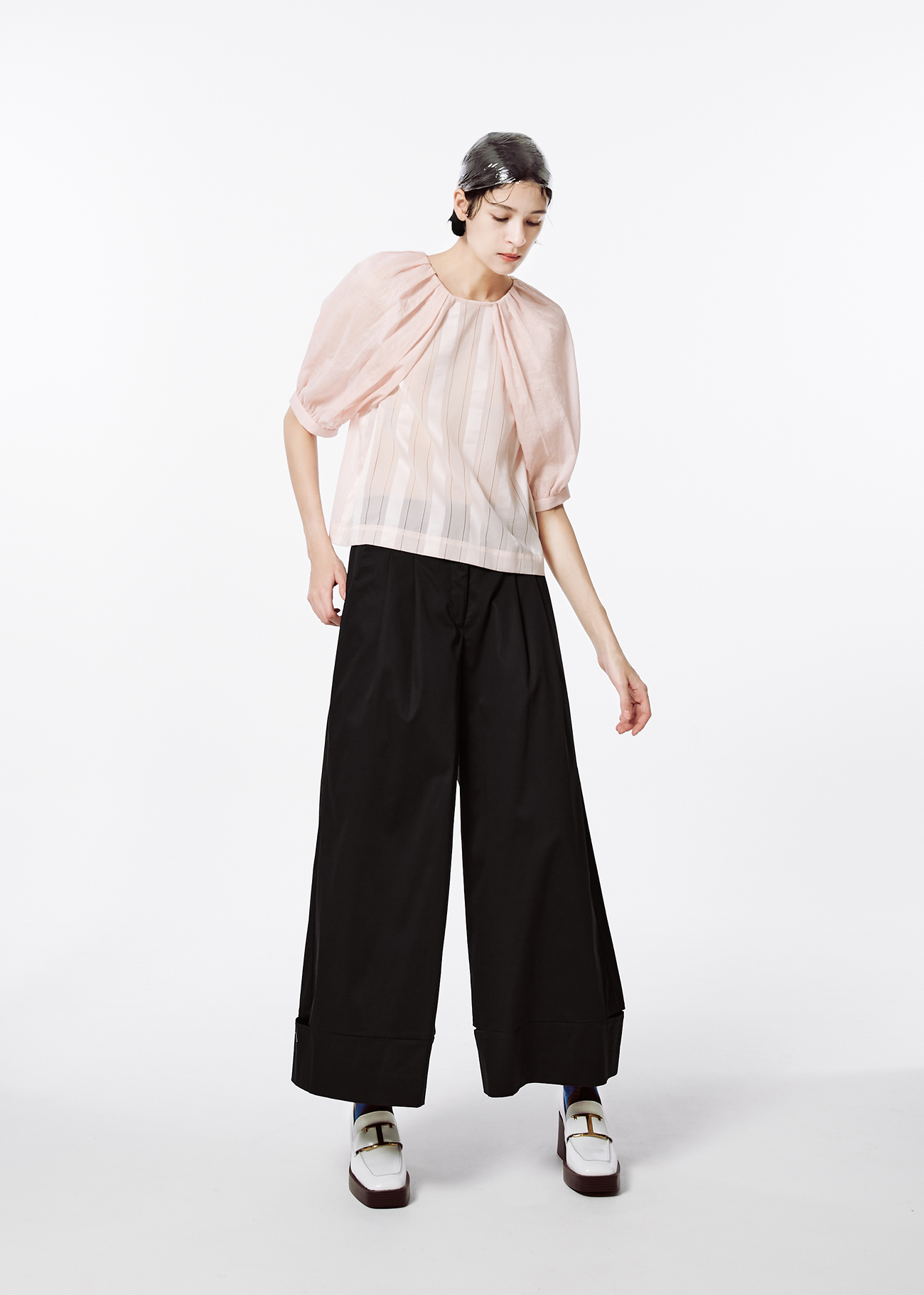 Side Cut Out Trousers